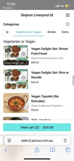   at Sinjeon in Sydney