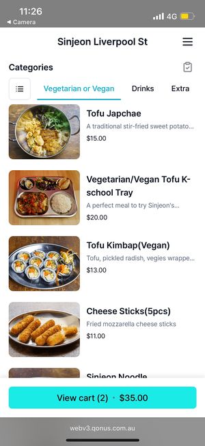   at Sinjeon in Sydney