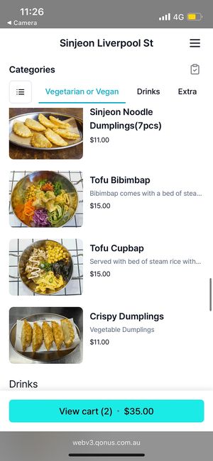   at Sinjeon in Sydney