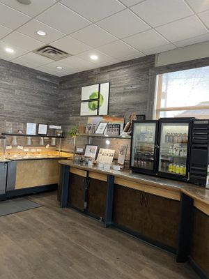 Inside buffet  at The Table in Ottawa