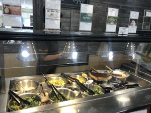 Salad bar at The Table in Ottawa