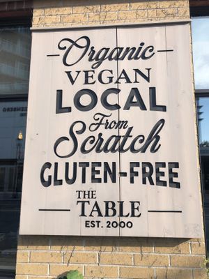 Description  at The Table in Ottawa