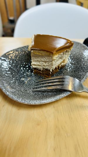 Biscoff cheesecakee  at Cocoa Skye in Brora