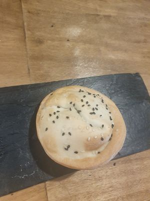 Spinach empanada
notice that the Pão de queijo are nit vegan they have cheese!!! at Craft Vegan Bakery - Microcenter in Buenos Aires