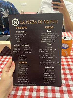   at La Pizza di Napoli in Marbella