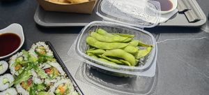 Edamame at Ginger Sushi in Zagreb