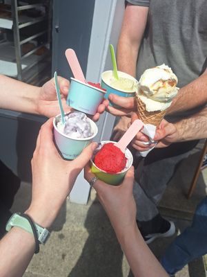  at Basement Gelato Co in Edinburgh