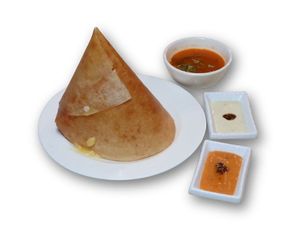 Dosa at Bollywood Kafe in Tashkent