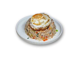 Egg fried rice  at Bollywood Kafe in Tashkent