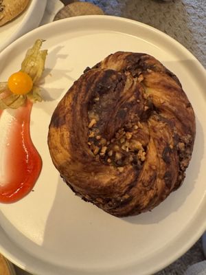 Chocolate hazelnut pastry   at Zeit für Kaffee in Siegburg