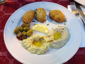 Sambusak at Le Mille e Una Notte in Trieste