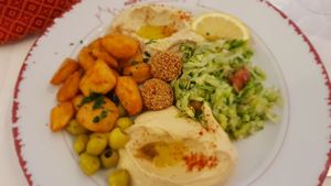 Piatto mediterraneo at Le Mille e Una Notte in Trieste