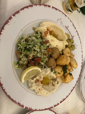 Mediterranean plate  at Le Mille e Una Notte in Trieste