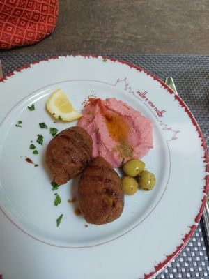 Wheat ball mezze at Le Mille e Una Notte in Trieste