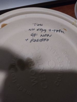 Clearly marked items at Tokki-Ya in Yakima