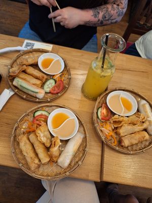 Fingerfood plate at Ma Kitchen in Graz