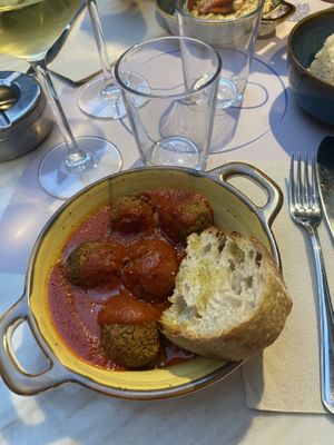 Polpette vegan Al sugo   at Piattini Caffè & Vini in Turin