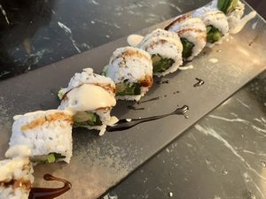 Sushi  at Ikixai in Merida