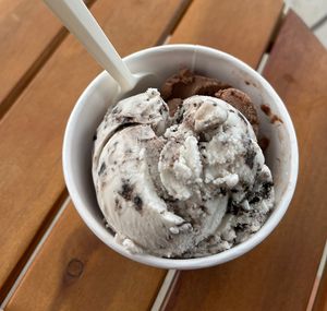   at KOKOS Ice Cream in Sister Bay