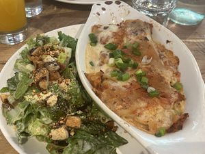 Lasagna   at Lola Rosa - Milton in Montreal