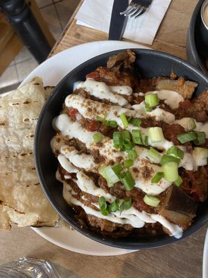 Eggplant Bartha  at Lola Rosa - Milton in Montreal