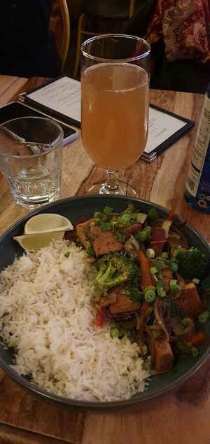 Tofu braisé at Lola Rosa - Milton in Montreal