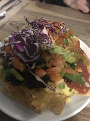 Nachos at Lola Rosa - Milton in Montreal