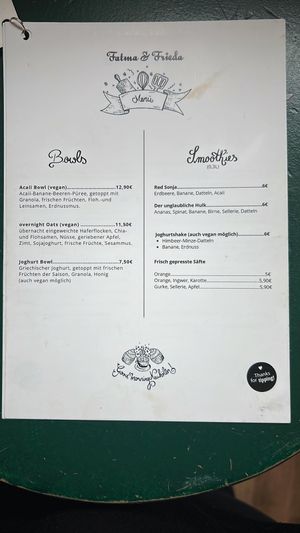   at Café Fatma & Frieda in Berlin