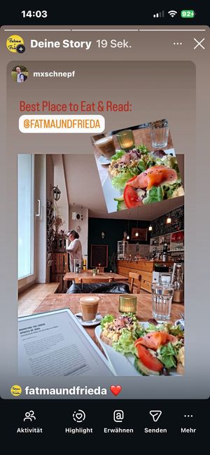   at Café Fatma & Frieda in Berlin