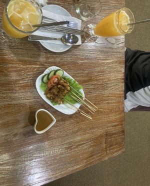 Mushroom Skewers   at Mai3 Cafegan Vegetarian Cafe in Kuta