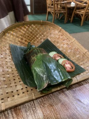 Balinese Rice with Tofu  at Mai3 Cafegan Vegetarian Cafe in Kuta