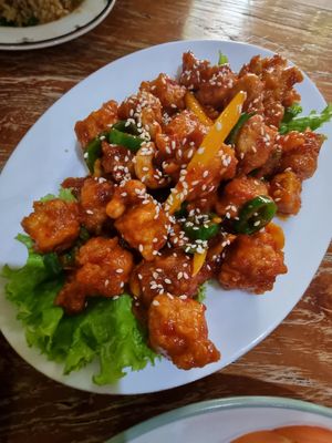  at Mai3 Cafegan Vegetarian Cafe in Kuta