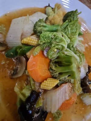  at Mai3 Cafegan Vegetarian Cafe in Kuta