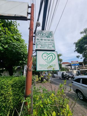  at Mai3 Cafegan Vegetarian Cafe in Kuta