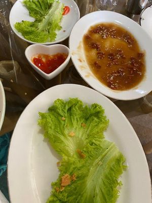 yummy — everything eaten at Mai3 Cafegan Vegetarian Cafe in Kuta