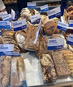 Plenty of breads, some organic and/or gluten-free! at DEMAIN in Paris