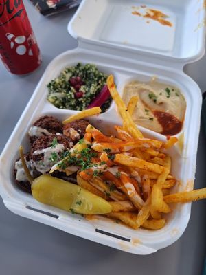 The Loaded Platter at Al Wadi Falafel in Wexford