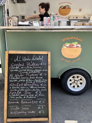   at Al Wadi Falafel in Wexford