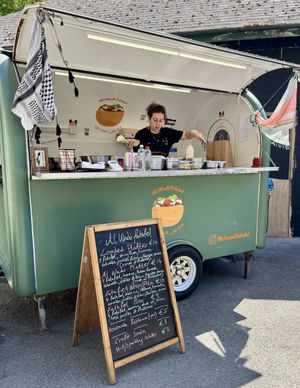   at Al Wadi Falafel in Wexford