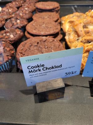 Vegan cookies at Espresso House - Brunnsparken in Gothenburg