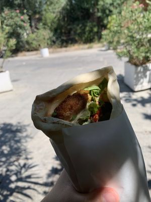   at Falafellas in Athens
