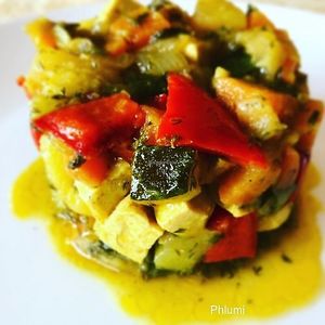 Ratatouille at Home Restaurant Ionontimangio in Sassari