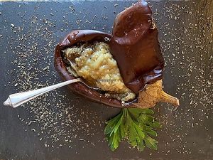 Baba Ganush at Home Restaurant Ionontimangio in Sassari