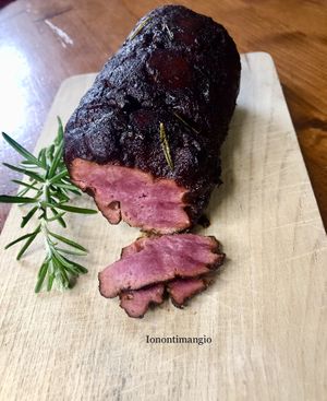 Roast-beef vegan  at Home Restaurant Ionontimangio in Sassari