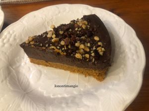 Cheesecake al cioccolato at Home Restaurant Ionontimangio in Sassari