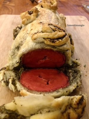 Veg Wellington   at Home Restaurant Ionontimangio in Sassari