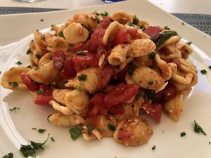 Orecchiette home made  at Home Restaurant Ionontimangio in Sassari