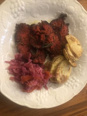 Roast vegan con verdure fermentate e state arrosto   at Home Restaurant Ionontimangio in Sassari