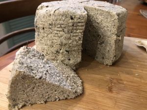 Alternativa vegana alla ricotta   at Home Restaurant Ionontimangio in Sassari