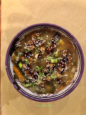 Miso soup   at Home Restaurant Ionontimangio in Sassari